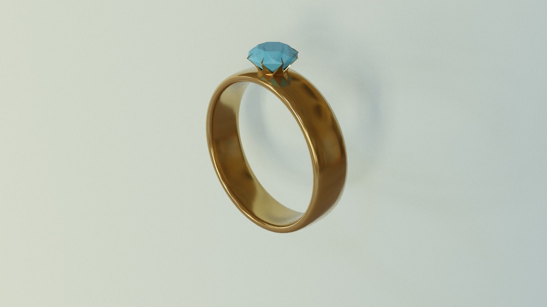 Luxury Ring 3D model_1