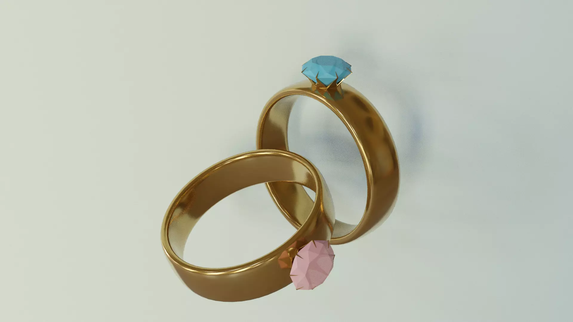 Luxury Ring 3D model_0