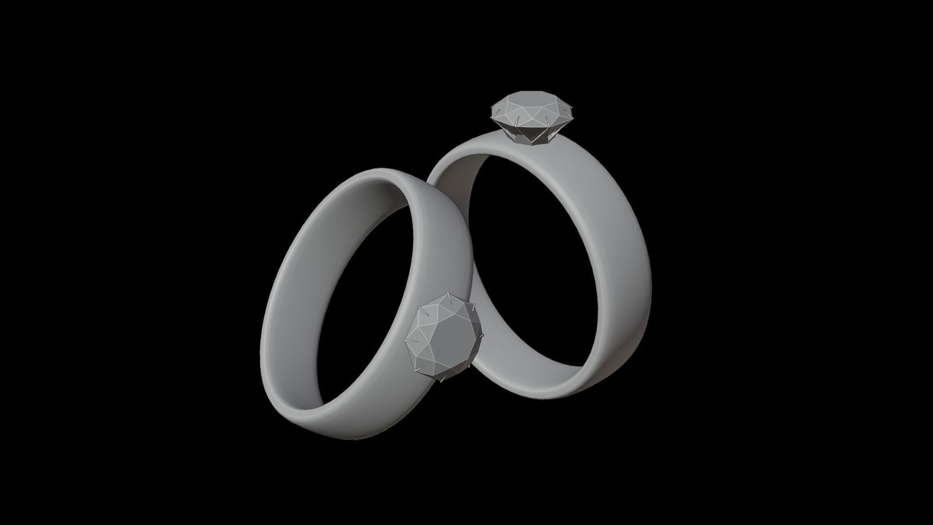 Luxury Ring 3D model_5