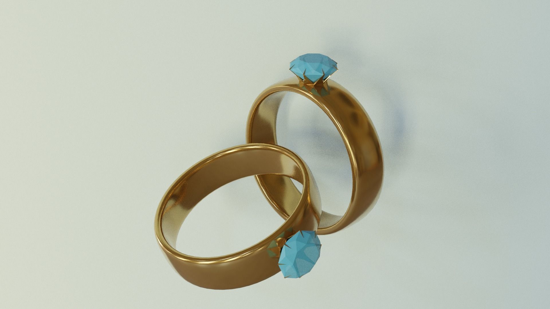 Luxury Ring 3D model_2