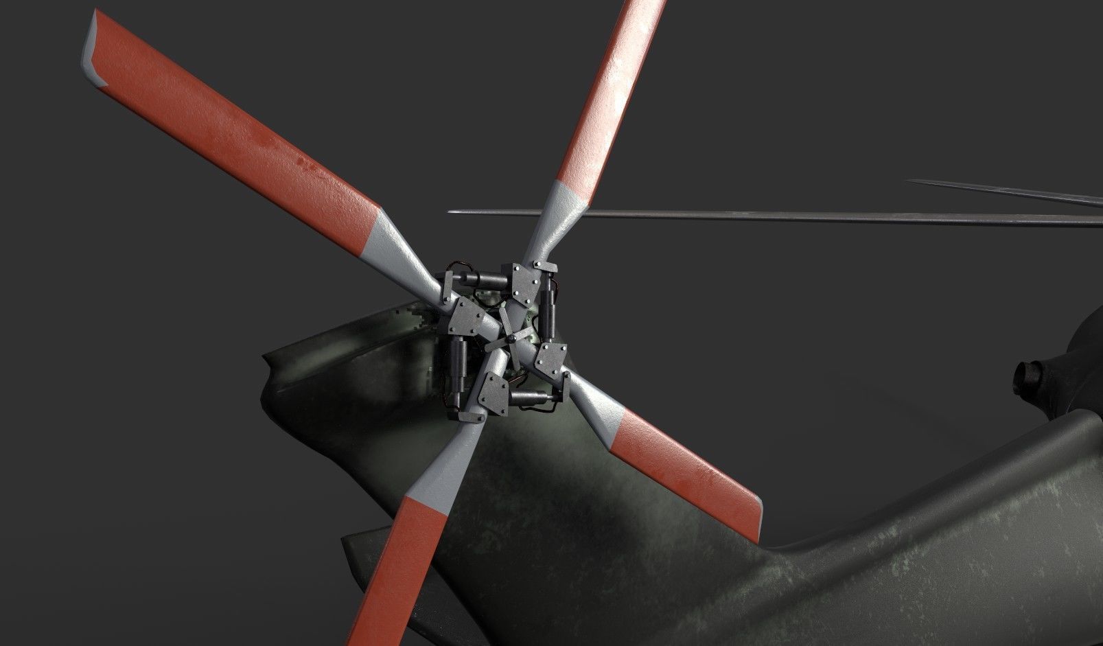 AgustaWestland AW139 Two skins model Low-poly 3D model_9