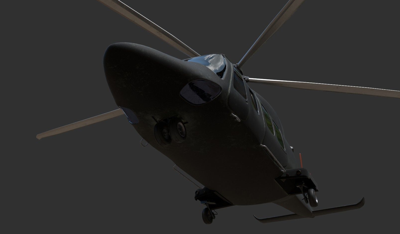 AgustaWestland AW139 Two skins model Low-poly 3D model_5