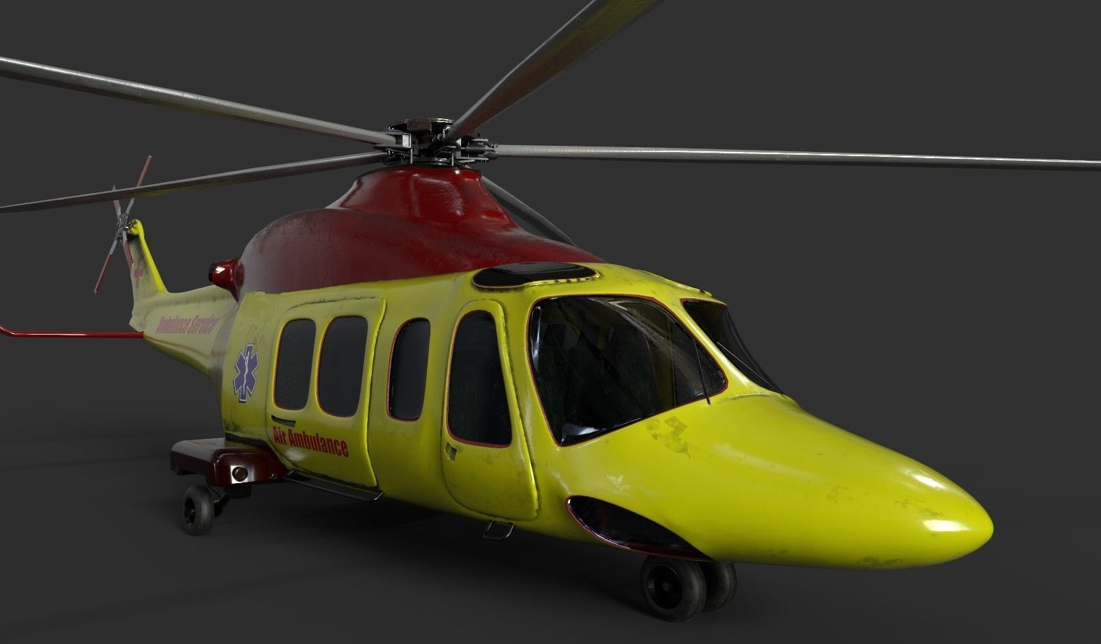 AgustaWestland AW139 Two skins model Low-poly 3D model_30