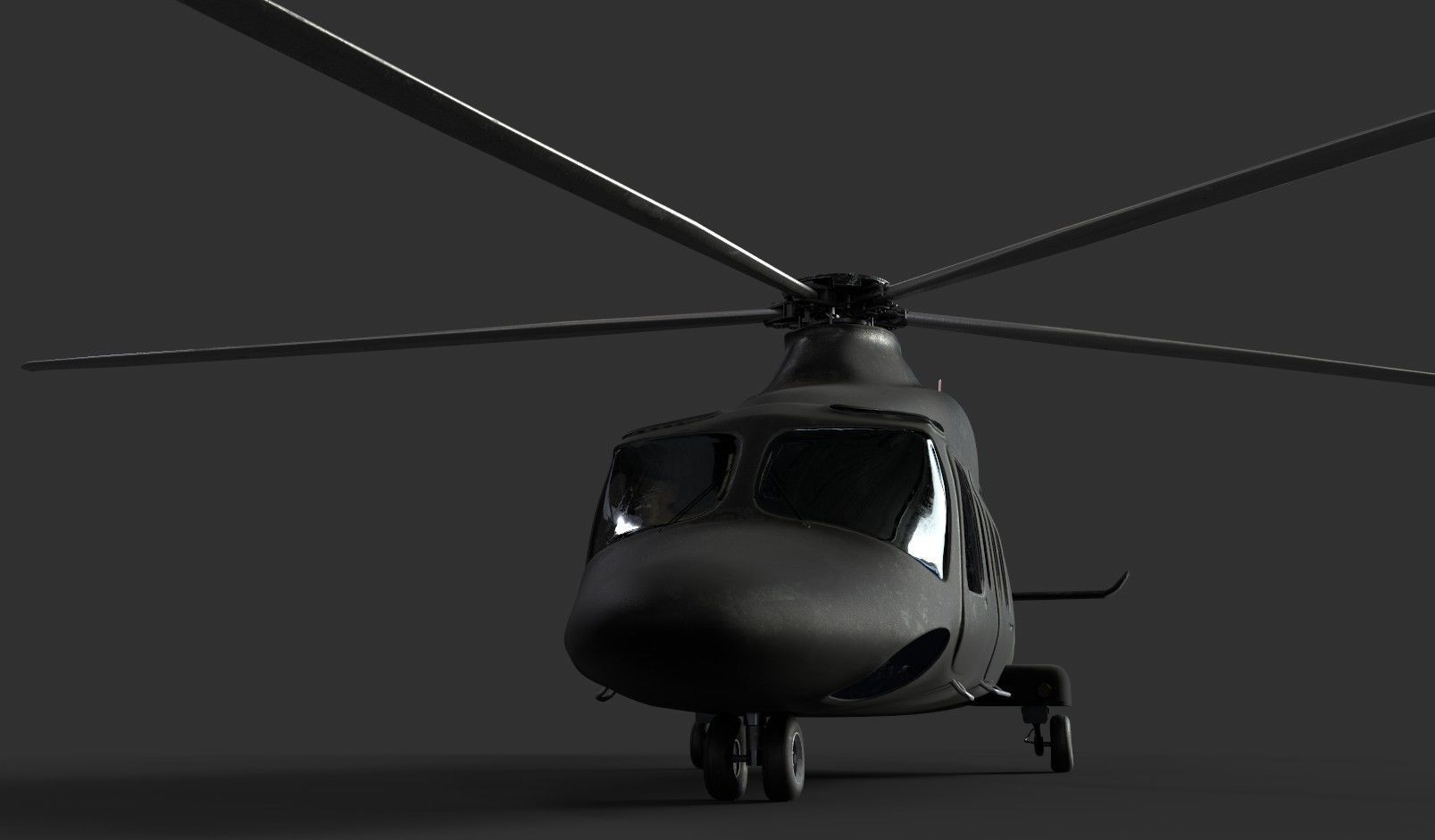 AgustaWestland AW139 Two skins model Low-poly 3D model_3