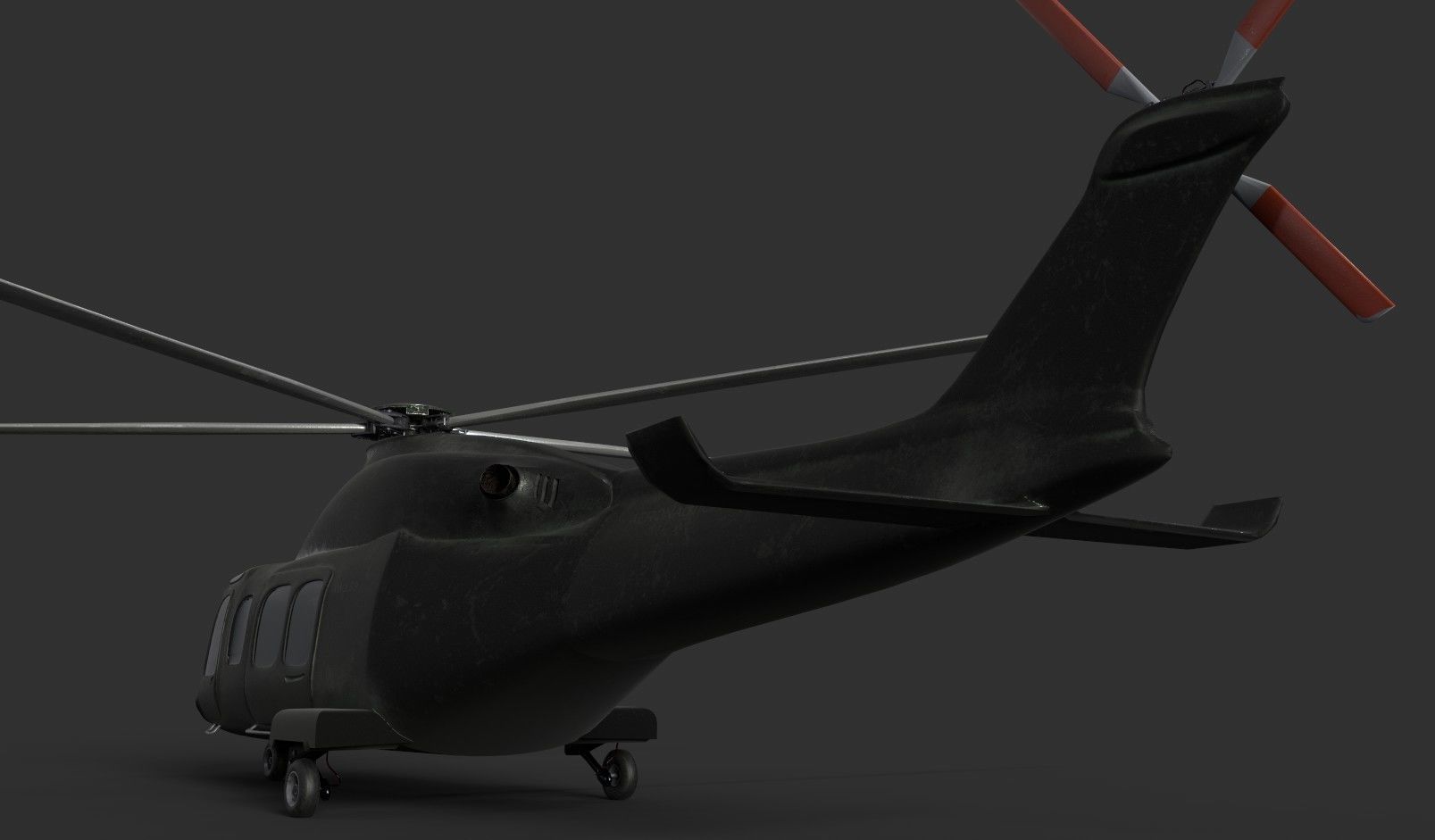 AgustaWestland AW139 Two skins model Low-poly 3D model_4