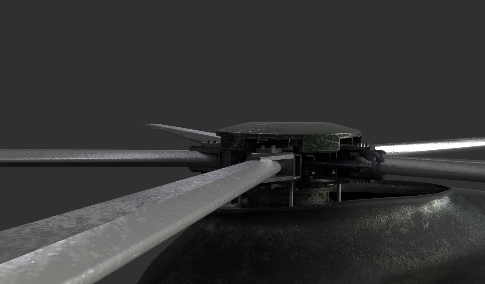 AgustaWestland AW139 Two skins model Low-poly 3D model_7