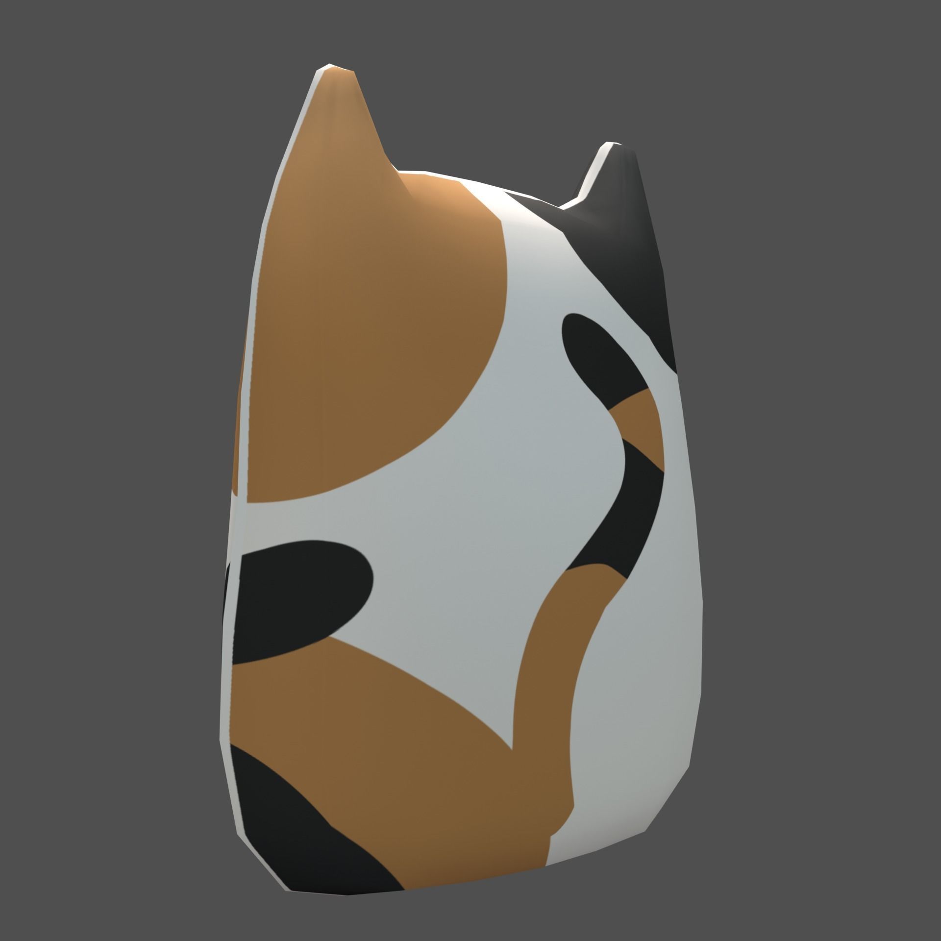 Plush Cat Free 3D model_5