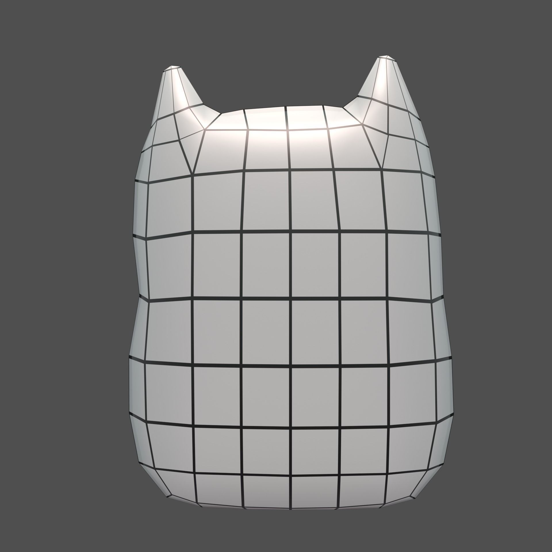 Plush Cat Free 3D model_7