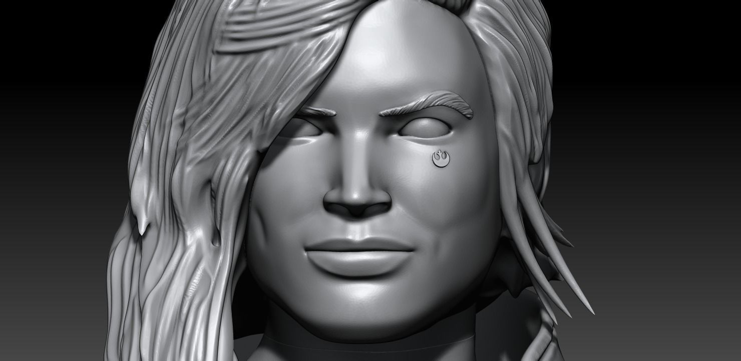 Cara Dune the Mandalorian Season 2 3D print model_13