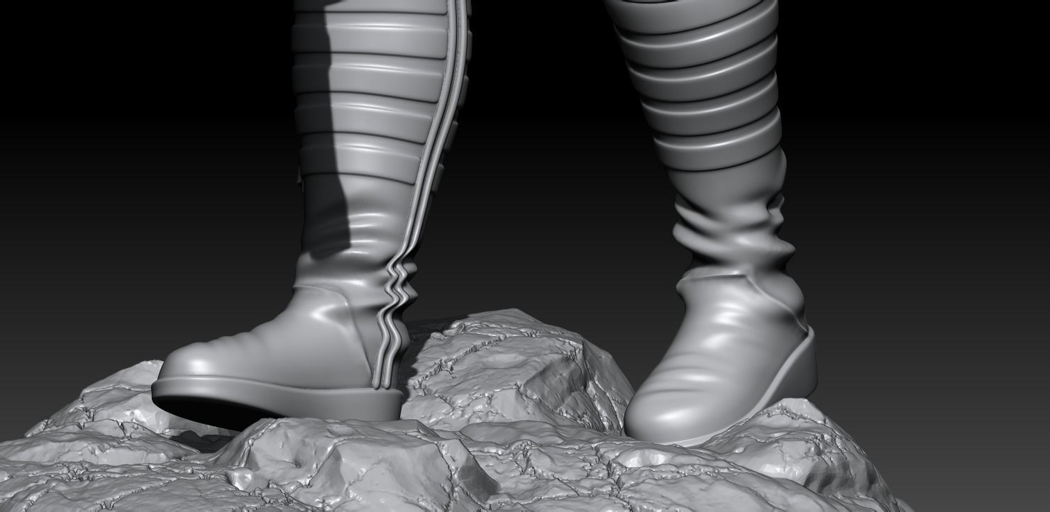 Cara Dune the Mandalorian Season 2 3D print model_21