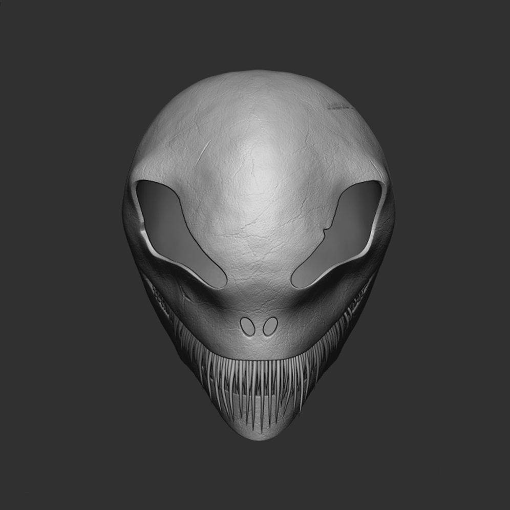 Scary Skull 3D model_1