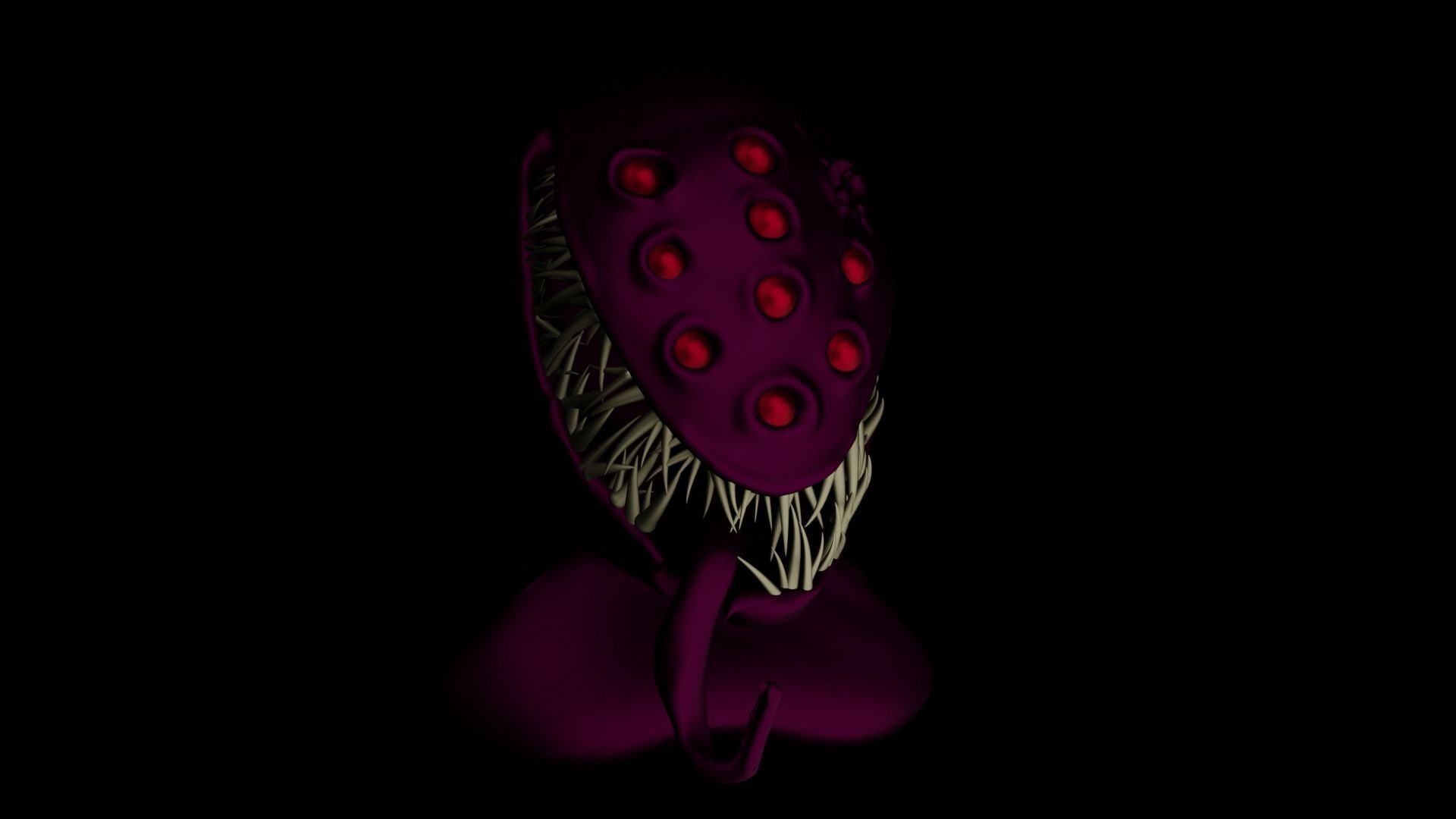 Monster Smile  3D model_5