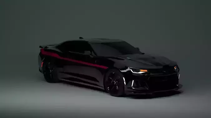 chevrolet camaro ZL1 Hennessey Exorcist 3D model