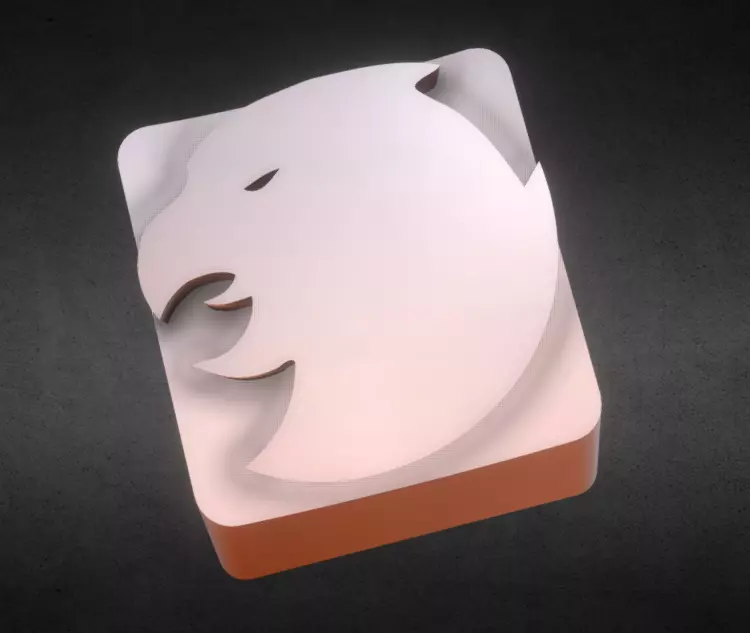 Hawke KeyCap 3D print model