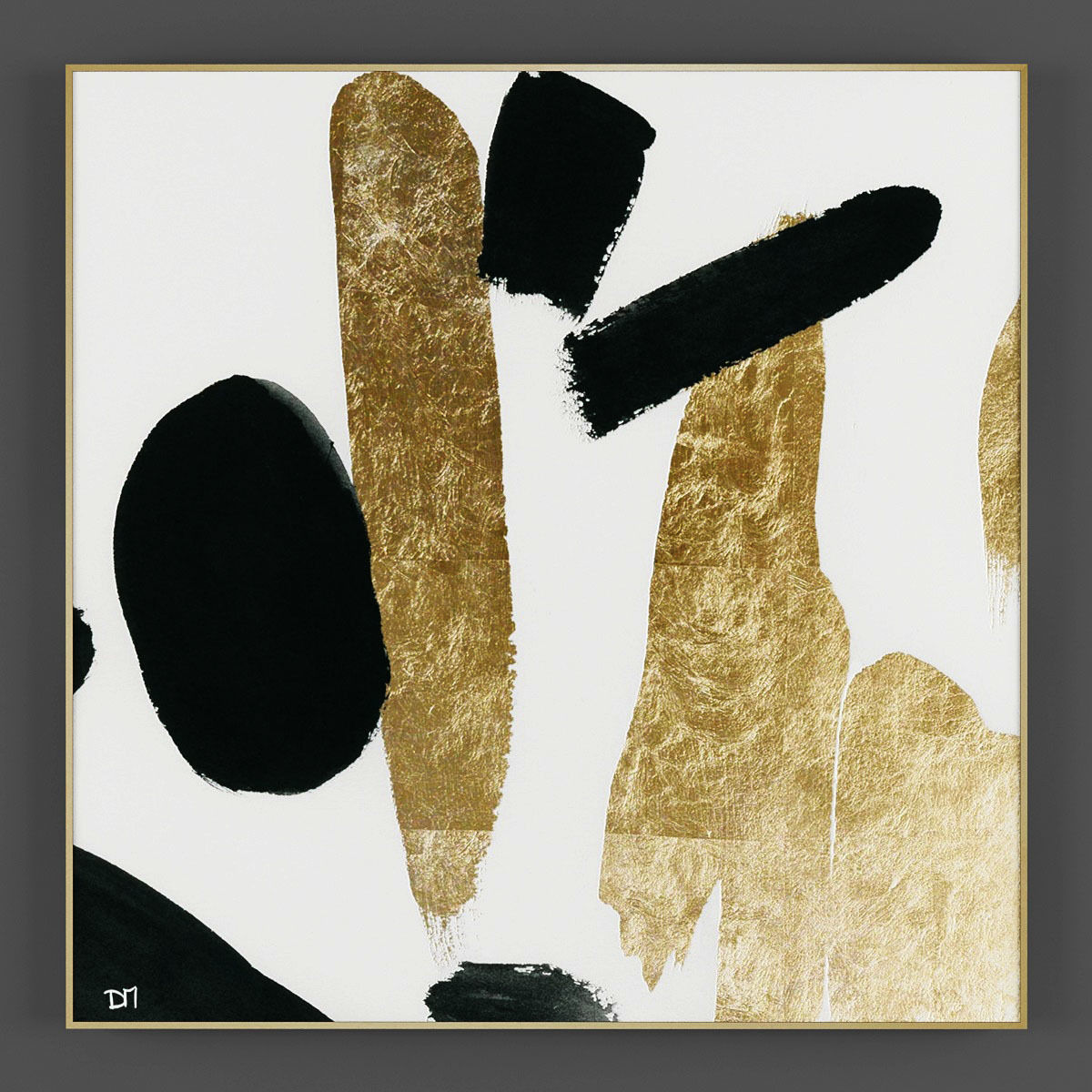 Pictures126 gold burst wall art 3D model_2