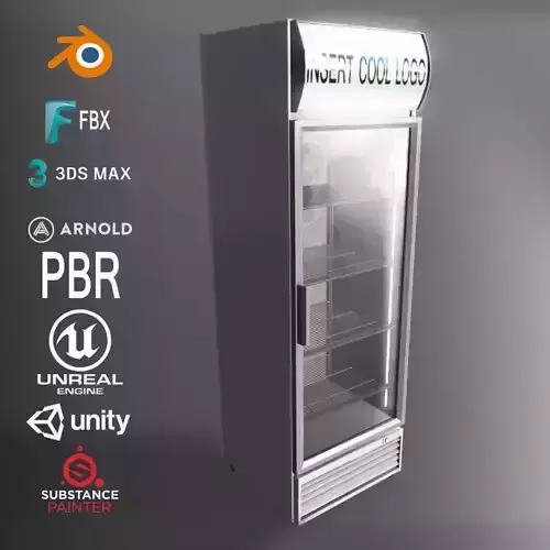 Supermarket Glass Door Refrigerator