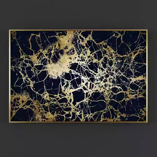 Pictures127 gold and marble wall art