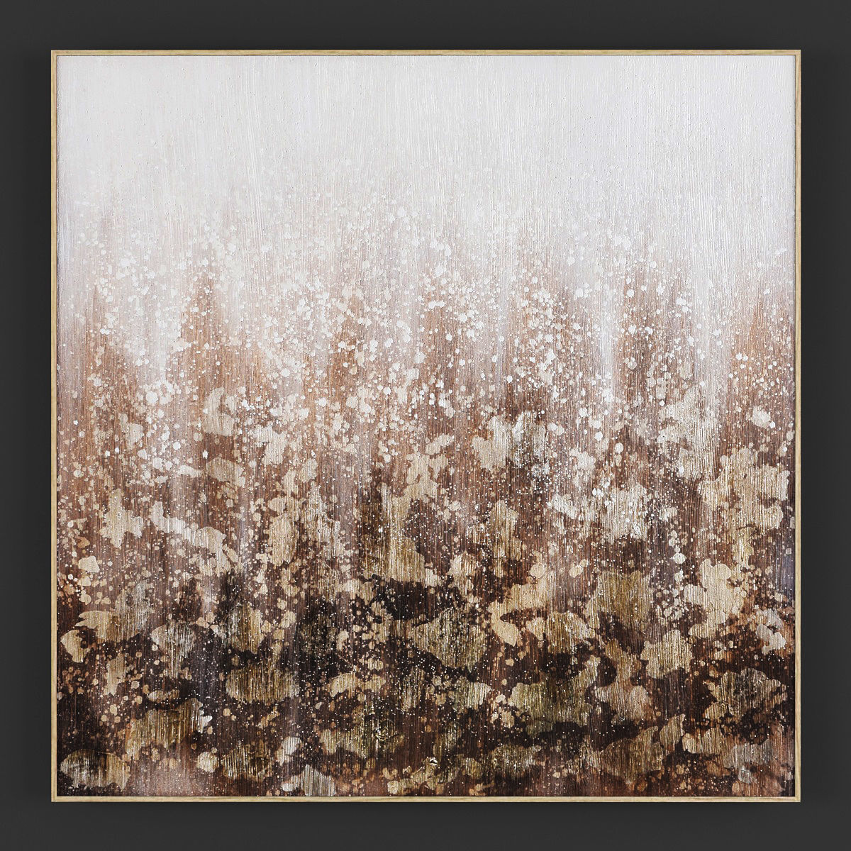 Pictures128 sand and gold canvas wall art 3D model_2