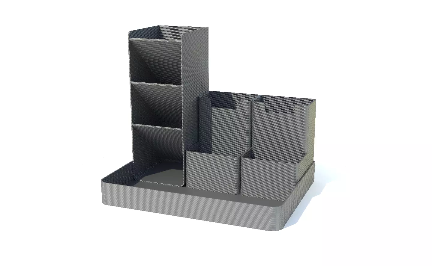 Pen and pencil holder organizer 3D print model