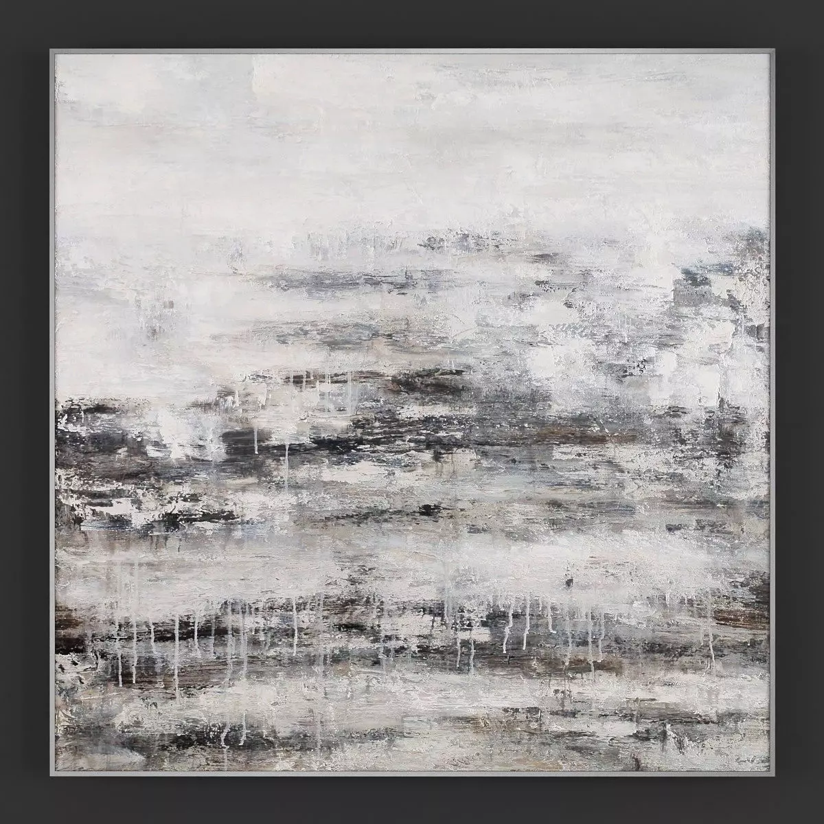 Pictures133 abstract painting of city 3D model_0