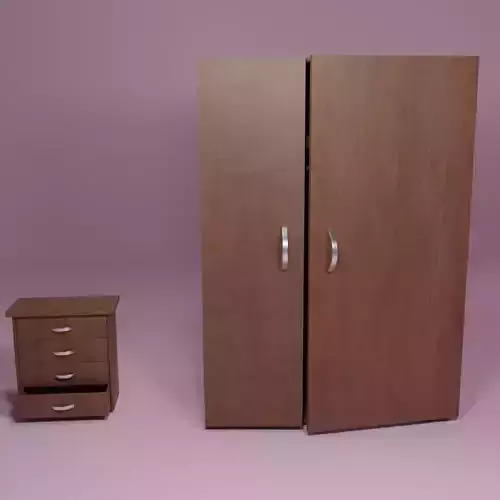 Closet and small wardrobe 