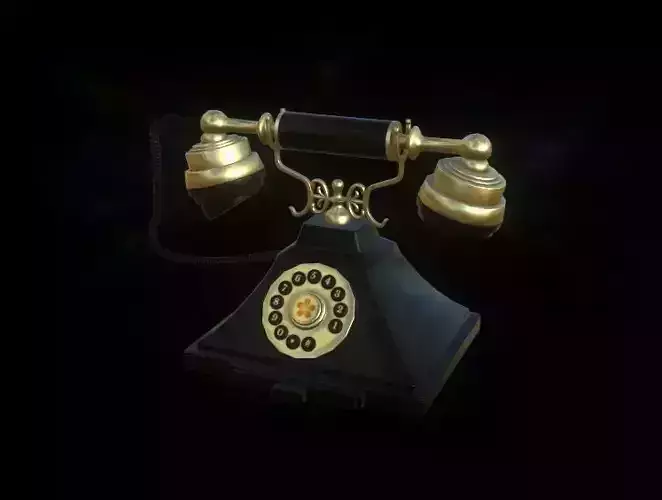 Phone old fashioned telephone