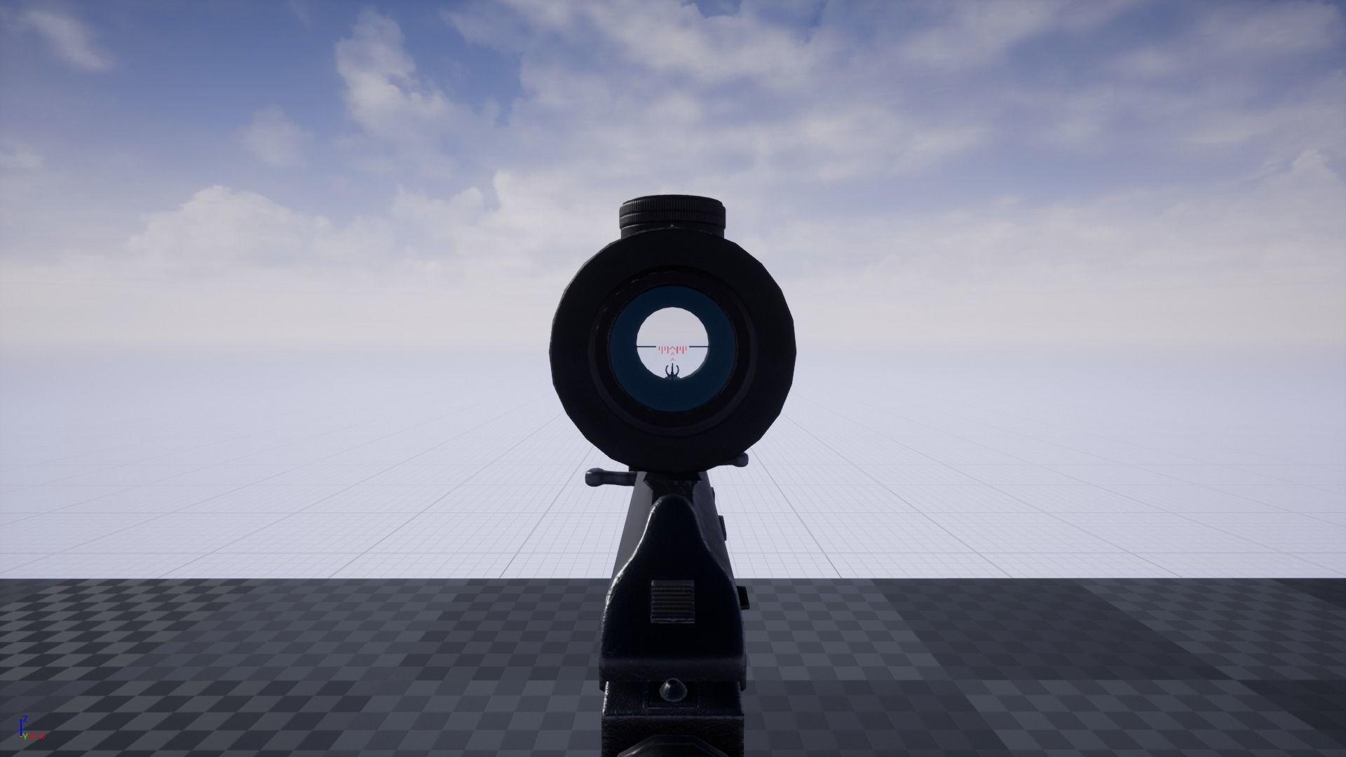 ASR-14 camouflage AK47 based rifle Low-poly 3D model_35