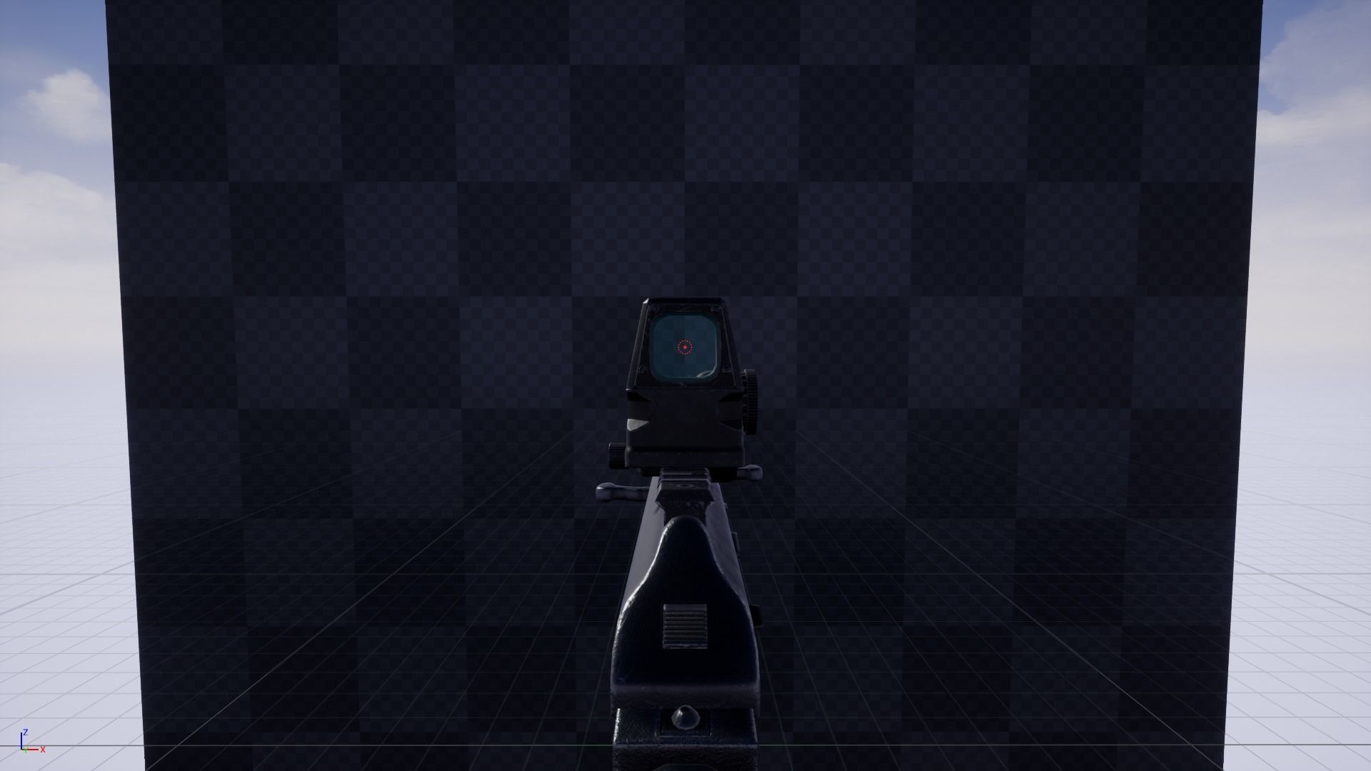 ASR-14 camouflage AK47 based rifle Low-poly 3D model_36