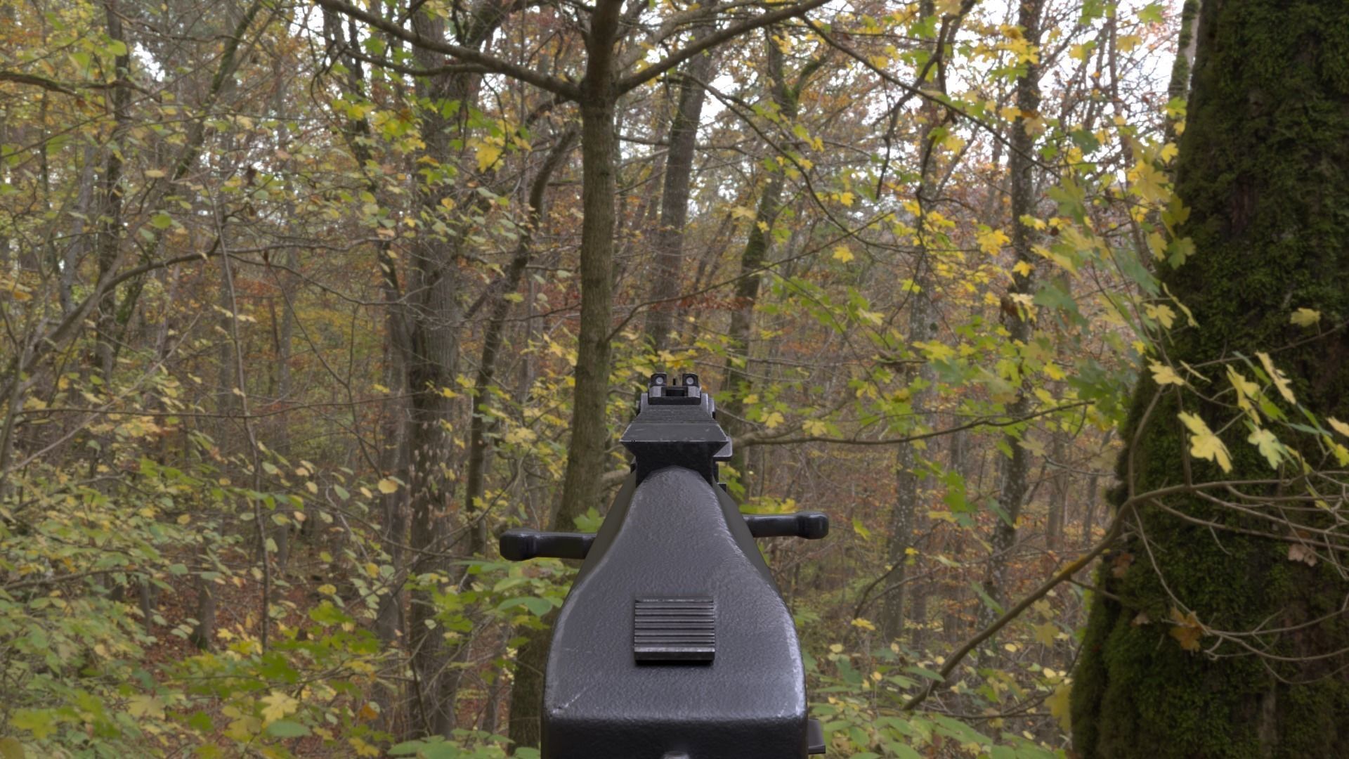 ASR-14 camouflage AK47 based rifle Low-poly 3D model_20