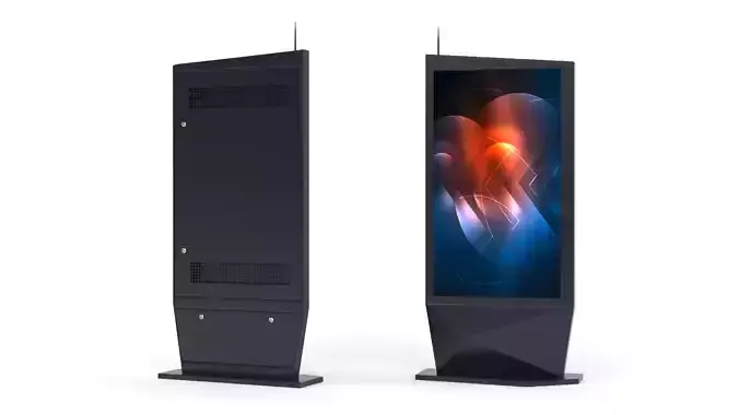 Information Kiosk 3D model