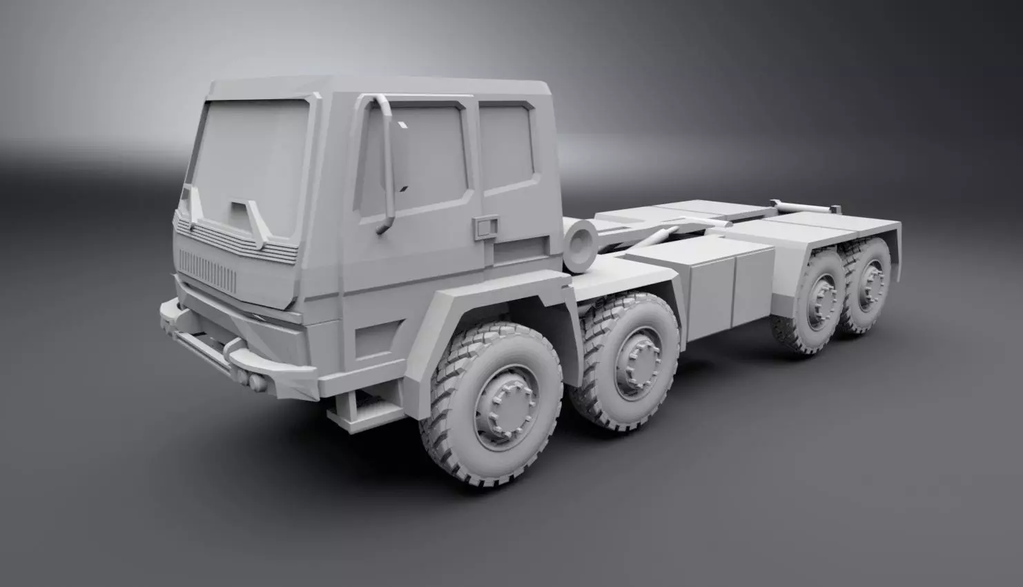 DAF DROPS Truck Scale Model 3D print model_0