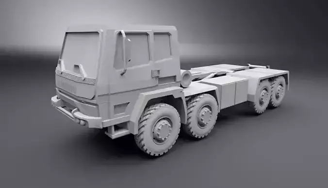 DAF DROPS Truck Scale Model