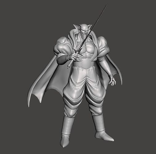Dabura Dragon Ball 3D Model 3D print model