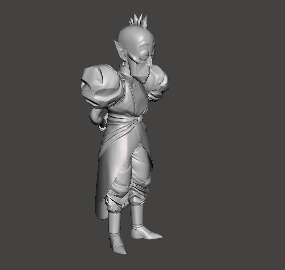 Old Kai Dragon Ball 3D Model 3D print model_2