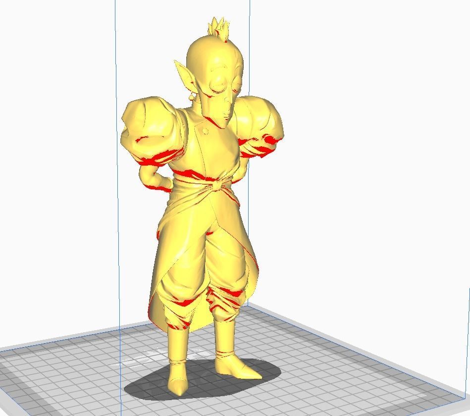 Old Kai Dragon Ball 3D Model 3D print model_3