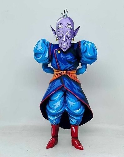 Old Kai Dragon Ball 3D Model 3D print model