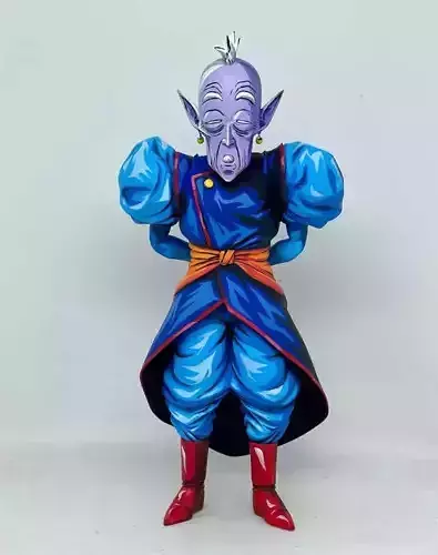 Old Kai Dragon Ball 3D Model