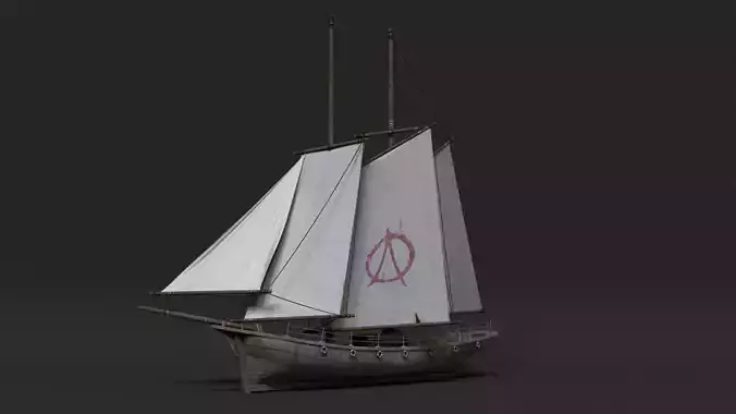 Boat - RBD ready asset - Textured