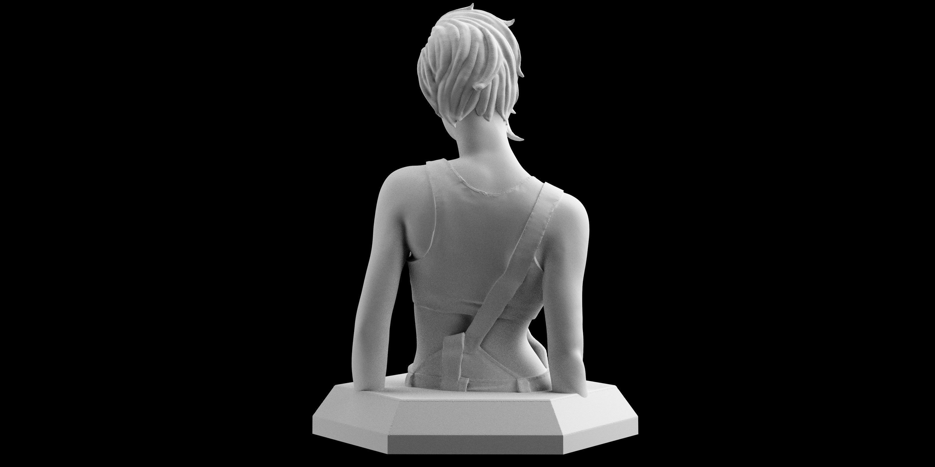 Cyberpunk 2077 Judy Alvarez Download 3D print model 3D print model_2