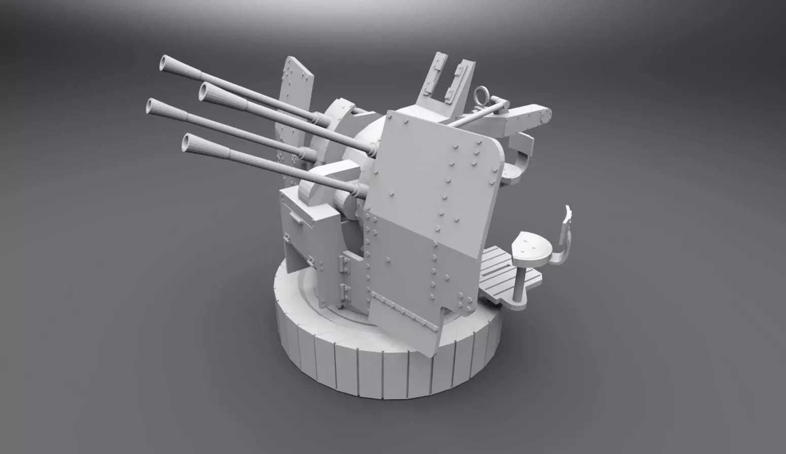 20mm Flak 38 Scale Model 3D print model_0