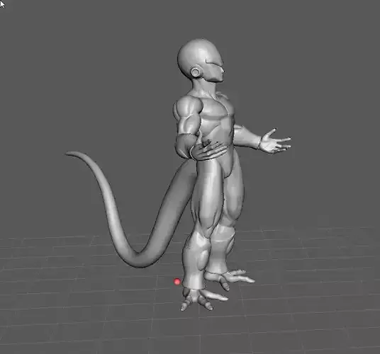 Frieza final form Dragon Ball 3D Model