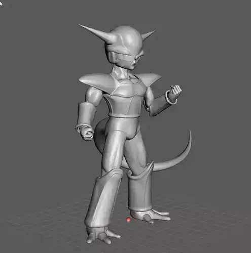 Frieza basic form Dragon Ball 3D Model