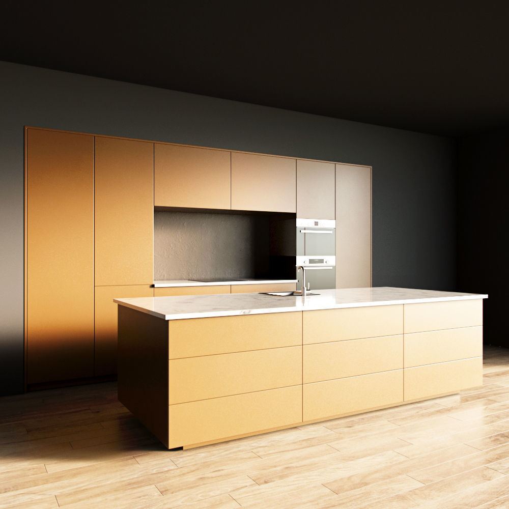 18-Kitchen6 matte 2 3D model_1