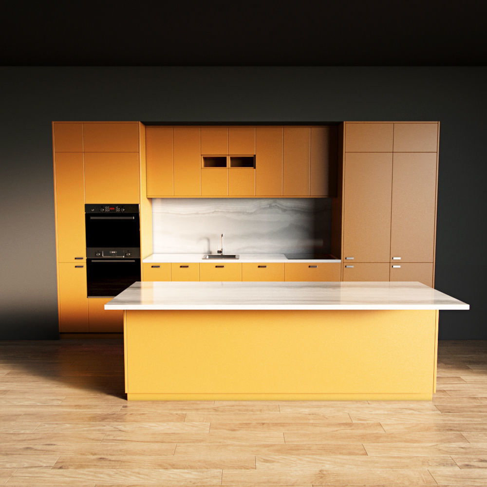 20-Kitchen8 matte 2 3D model_2