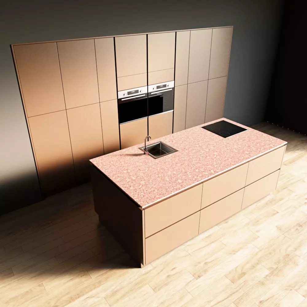 23-Kitchen11 matte 2 3D model_0