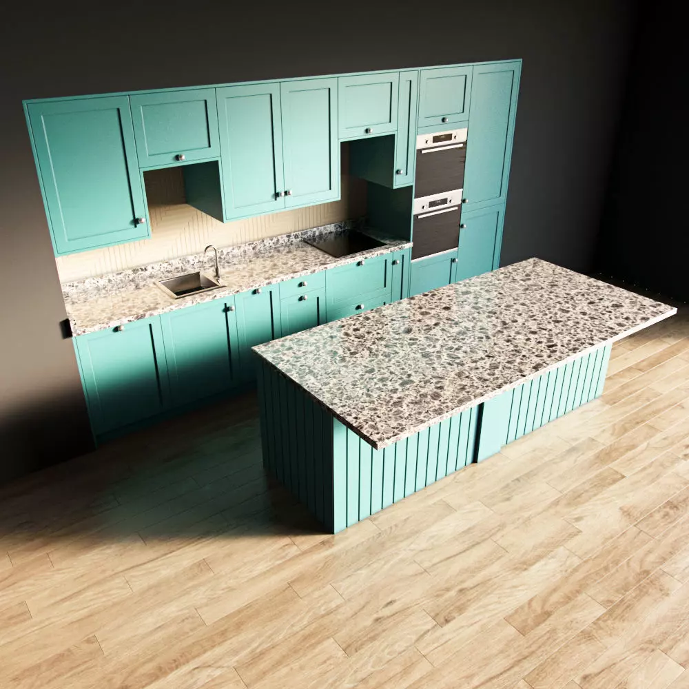28-Kitchen4 matte 3 3D model