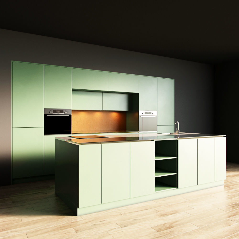 3-Kitchen3 matte 1 3D model_1