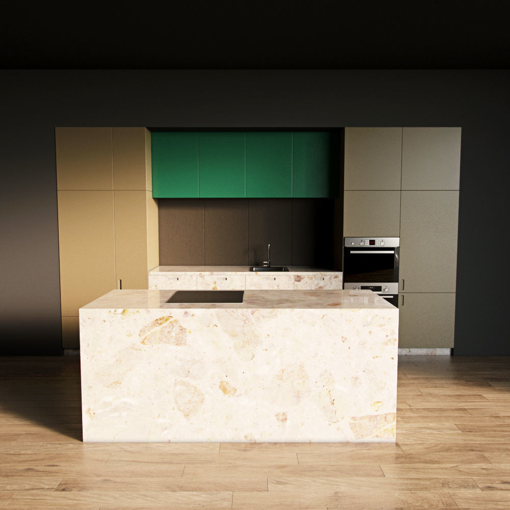 33-Kitchen9 matte 3 3D model_2