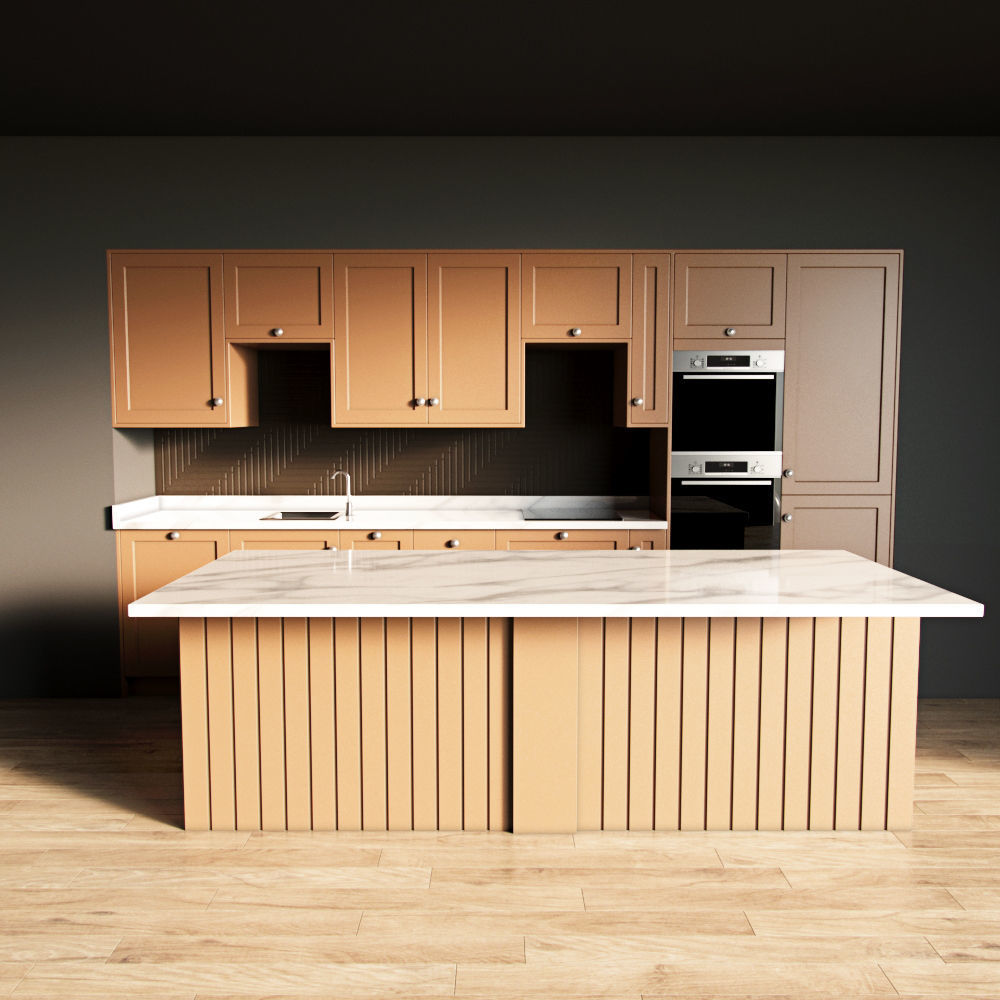 4-Kitchen4 matte 1 3D model_2