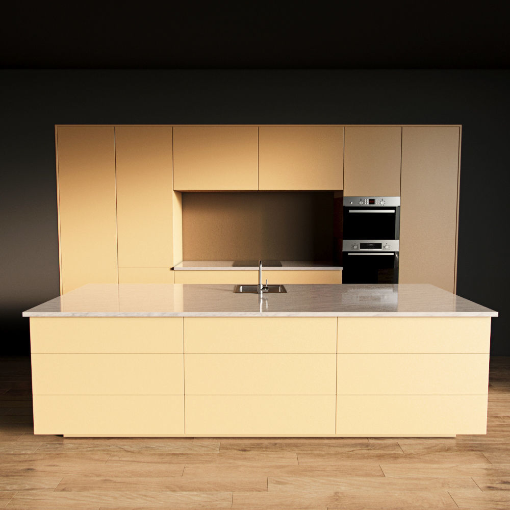 42-Kitchen6 matte 4 3D model_2